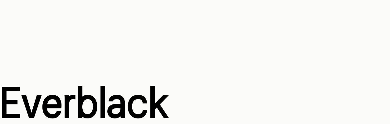 Everblack is a "piece-dyed black denim," but it is dyed using reactive black dye which have far superior colorfastness properties compared to sulfur dyes. 